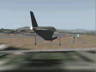 Video Clip of X-Plane Simulation of DP-2 Vertical Landing